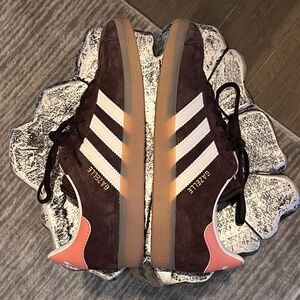 Adidas NEW Gazelle Brown Suede W US 8.5